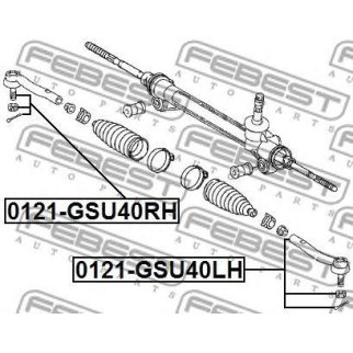 Наконечник рулевой правый FEBEST 0121-GSU40RH фото
