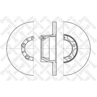 6020-4721-SX_диск тормозной передний! VW LT 28-45 82-96 фото