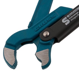 Ключ трубный рычажный №0 "0,5" цельнокованый тип-S" GROSS фото 3