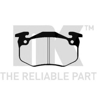 Колодки тормозные дисковые задние без датчика износа / CITROEN Saxo,Xsara,ZX,PEUGEOT 106 II,205 I/II фото