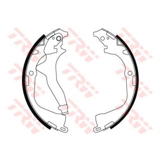 Колодки барабанные к-кт TRW GS8800 фото