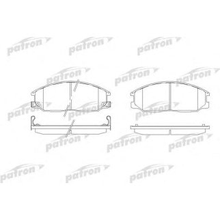 Колодки тормозные PATRON PBP1605 фото