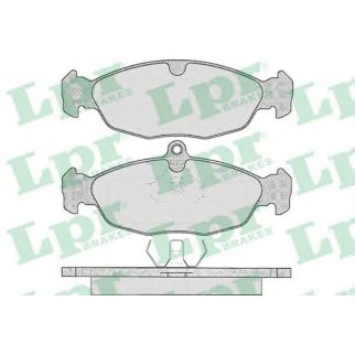 Колодки тормозные передние к-кт Lpr 05P599 фото