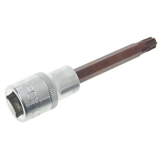 Головка-бита TORX Premium T45 с отверстием 1/2" (L-100мм) ROCKFORCE фото 1