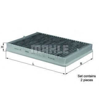 Фильтр салона KNECHT LAK 73S фото