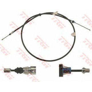 Трос стояночного тормоза левый TRW GCH493 фото