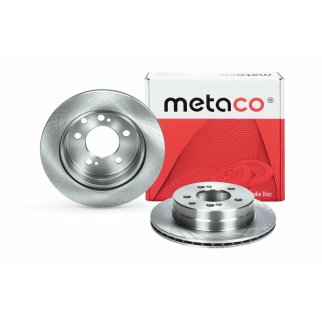 Диск тормозной задний metaco 3060-128 фото 3