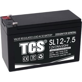 Аккумуляторная батарея TCS SL 12- 7.5 ИБП 151x65x94 фото