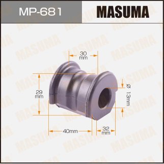 Втулка переднего стабилизатора Masuma MP-681 фото