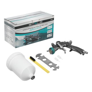 Краскопульт AG 950 LVLP профессиональный, гравитационного типа, сопло 1,5мм Stels фото 10