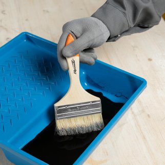 Кисть плоская Slimline 4" натуральная щетина SPARTA фото 8