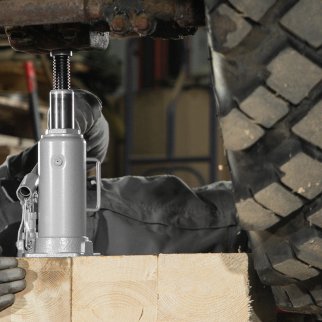 Домкрат бутылочный 10т гидравлический 230-460мм MATRIX фото 1