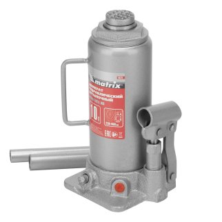 Домкрат бутылочный 10т гидравлический 230-460мм MATRIX фото