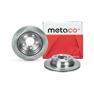 Диск тормозной задний metaco 3060-238 фото 3