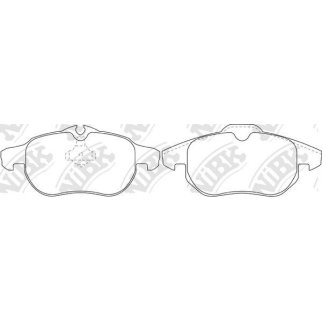 Колодки тормозные OPEL VECTRA C/ZAFIRA B/SAAB 9-3 передние фото