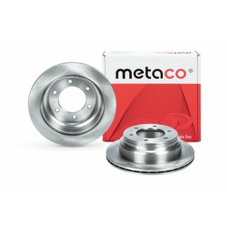Диск тормозной задний metaco 3060-091 фото 3