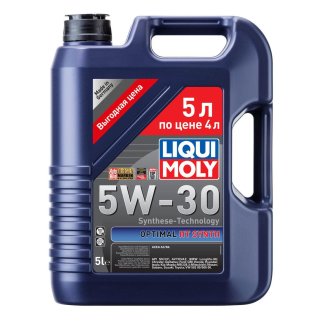 Масло моторное LIQUI MOLY OPTIMAL SYNTH 5W30 A3/B4 4л синт. фото