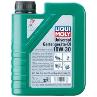 Масло моторное LIQUI MOLY для гозонокосилок 4Т Universal 10W30 CF/SG/SH/SJ мин. 1л. фото 2