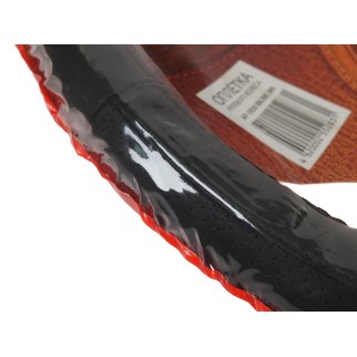 Оплетка на руль AP-1030 BLACK PU кожа с перфорацией AUTOPROFI фото