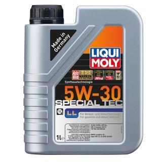 Масло моторное LIQUI MOLY SPECIAL Tec LL 5W30 A3/B4 синт. 1л фото 2 Масло моторное LIQUI MOLY SPECIAL Tec LL 5W30 A3/B4 синт. 1л фото 2
