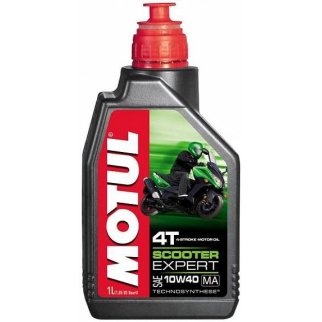 Масло моторное Motul Scooter Expert 4T MA 10W-40 синтетическое 1 л 112752 фото