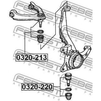 Опора шаровая FEBEST 0320-220 фото