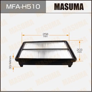 Фильтр воздушный Masuma MFA-H510 фото