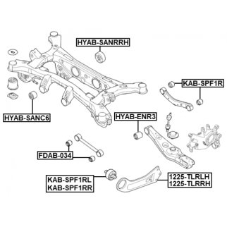 Сайлентблок заднего поперечного рычага фото 2