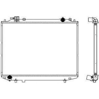 Радиатор основной SAKURA 33011028 фото