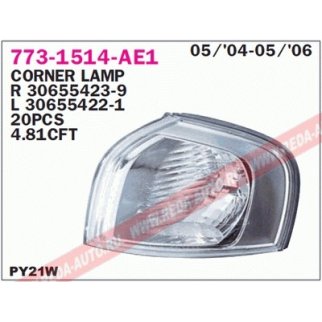 Указатель поворота правый DEPO 773-1514R-AE1 фото