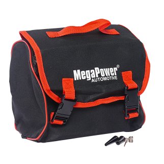 Компрессор автомобильный M-14001A c фиксатором давления в сумке 12V фото 1