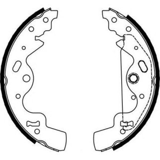 Колодки тормозные барабанные фото