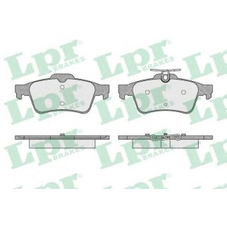 Колодки тормозные задние к-кт Lpr 05P1637 фото