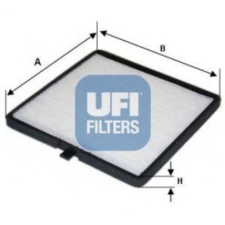 Фильтр салона UFI 53.118.00 фото