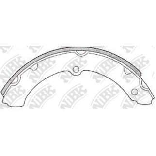 Колодки барабанные к-кт NiBK FN2295 фото