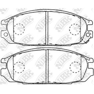 Колодки тормозные к-кт NiBK PN2371 фото