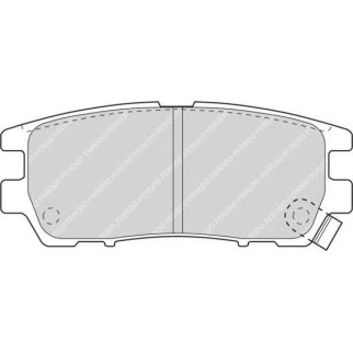Колодки тормозные к-кт FERODO FDB804 фото
