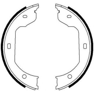 Колодки ручника FERODO FSB668 фото