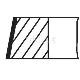 Фильтр масляный MAHLE _OX 823/6D фото 2