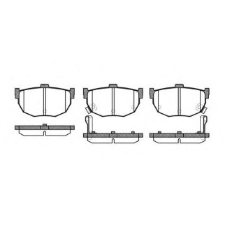 Колодки тормозные к-кт REMSA 0294.32 фото