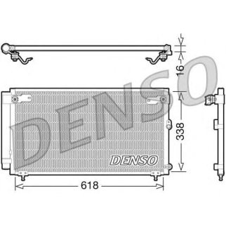 Радиатор кондиционера DENSO DCN51006 фото