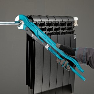 Ключ трубный рычажный №3, 2" цельнокованый тип- " S" GROSS фото 6