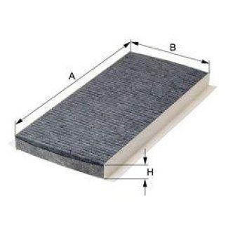 K9037C_фильтр салона! угольный MB A-Class W169 A160CDi/A180CDi/A200CDi 04> фото