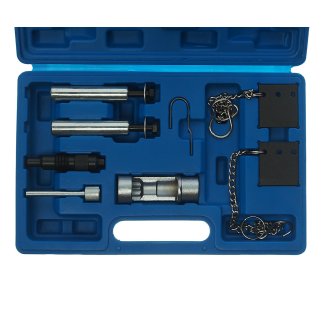 Набор фиксаторов для двигателей VAG (VW Passat 98-04,Audi A4,A6,A8,A11 97-04) 8пр кейс ROCK FORCE фото 2