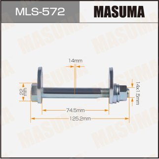 Болт эксцентрик Toyota MASUMA MLS-572 фото