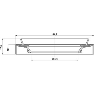 95HDS-41641218C_сальник ступицы! 41х64х12x17.6 Ford Ranger 2.5-3.0 99> фото 2