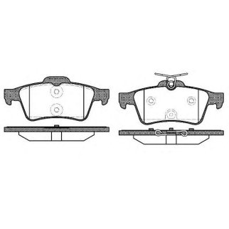 Колодки тормозные REMSA _084240 фото