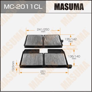 Фильтр салона Masuma MC-2011CL фото