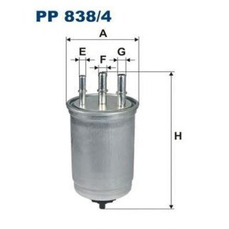 Фильтр топливный FILTRON PP 8384 фото