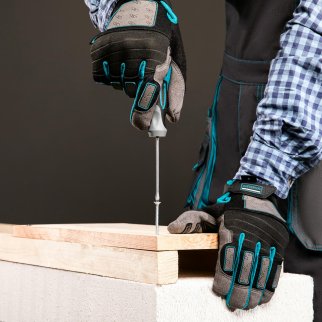 Отвертка SL3,0 x 75 мм, S2, трехкомпонентная рукоятка GROSS фото 1